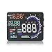 Produktbild Audew Kopf-Oben-Anzeige Auto Alarmsystem Auto Head Up Display 5.5 Zoll A8 HUD