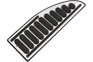 ihreesy Pedal De Descanso,Antideslizante para Coche Sin Perforaciones Cojín para Coche Reposapiés Adhesivo para Pedal Compatible con MK2 MK3 MK4 2005-2013