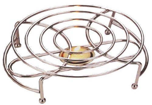 Chrom Speisenwärmer Einzeln Rund