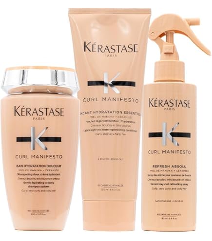 Kerastase Curl Manifesto Gentle Moisturizing Bath 250 ml Pack of 2