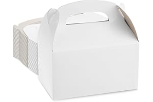 BEST PAPER GREETINGS Confezione da 24 scatole regalo, ideali per feste, 15,7 x 8,9 x 9,1 cm