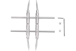 DeWin Lens Wrench, Spanner Wrench Tool Lens Outils de Maintenance de Réparation de Clé à Clé Professionnelle Clé pour Objectif en Acier Inoxydable pour Objectif de Caméra DSLR