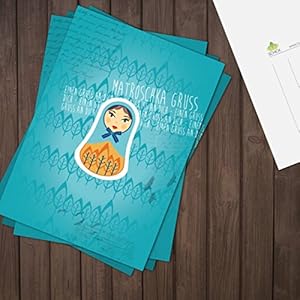 POSTKARTE MATROSCHKA