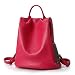 Produktbild Rucksack Tasche Schwarz Schultertasche große Kapazität, Rose rot, 34 X 33 X 17 CM