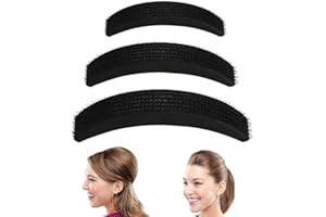 RUIYUNZHUZHU 3 Pack Heightening Hair Pad Use Hair Pad Accessories to DIY Base Styling Accessories to Make You Look More Confident
