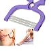 TRIXES 3 Row Spring Hair Removal Threading Face Epilator Beauty Tool Aid