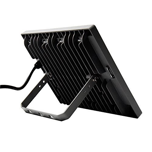 Bonlux 50W LED Fluter 3000K Warmweiß Super Helle wasserdichte LED Scheinwerfer Außenleuchten mit 76*2835 SMD für kleine Billbord, Fassadenbeleuchtung, architektonische Beleuchtung, Sicherheitsbeleuchtung, Rasen - 5