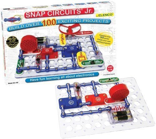 Snap Circuits Jr. SC-100 Electronics Discovery Kit by Elenco Electronics Inc