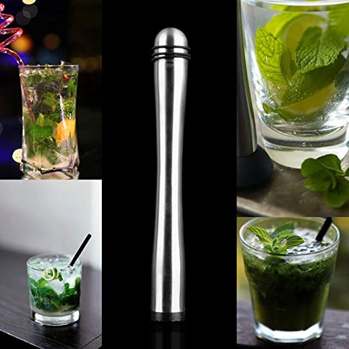 ZNYSTAR Bar Stößel Muddler Cocktail Muddler Mojito Cocktail Trinken Muddler (Cocktail Muddler) - 5
