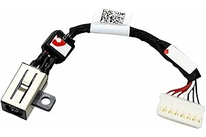 COMPONENTWAREHOUSE Compatible For Dell XPS 15 9530 9550 9560 9570 DC Jack Power Charging Cable Port Socket 064TM0