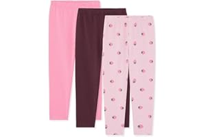 Bramble & Bear (3er-Pack) weiche Leggings für Babys und Kleinkinder – sanfte Unisex Leggings für 0-3 Jahre – Leggings aus Bio-Baumwolle mit elastischem Bund – gemütliche, süße, bequeme Babykleidung