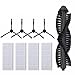 Produktbild YTT 1 * Hauptpinsel + 4 * Staub HEPA Filter + 4 * Seitenbürste für ILIFE A4s Roboter-staubsauger Zubehör Teile