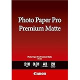 Canon PM-101 Carta Fotografica Opaca Antiriflesso Formato A3 (20 fogli)