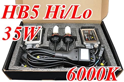 TypeBlue HID conversion kit 35W 9007 HB5 Hi/Lo Bi-Xenon 6000K