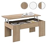 mesa baixa para sala de espera Las medidas son: 100 cm (largo) x 50 cm (ancho) x 45-56 cm (alto). Ideal para cualquier tipo de salón, pudiendo tener a mano todo lo que te interese. Mesa con función elevable podrás trabajar, comer o lo que desees de una manera cómoda.