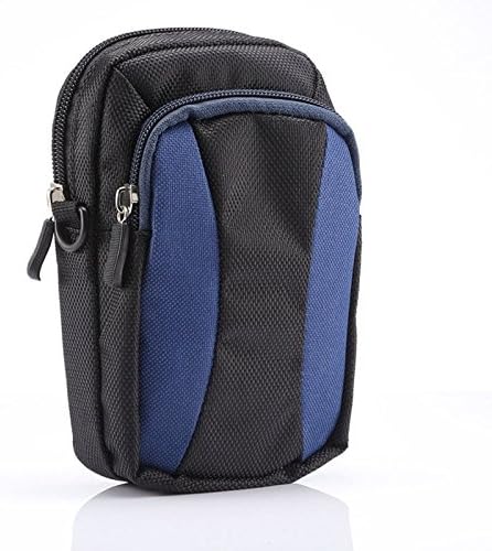 Universal Multifuctional 5.5 Inch Diagonal Cross Color Polyester Pearl material Storage Waist Packs / Waist Bag / Hiking Bag / Camping Bag with armlet for iPhone 6 Plus &amp; 6S Plus, Samsung Galaxy S7 Edge / Note 5 / N920 &amp; S6 Edge Plus / G928 &amp; A8 / A800 &amp; Note IV / N910(Dark Blue)