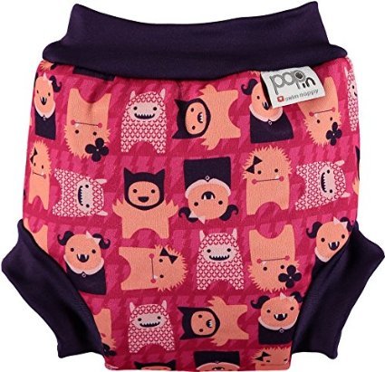 Pop In Swim Nappy (Large, Monster Herman)