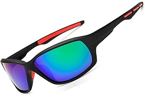 Long Keeper Gafas de Sol Polarizadas Deportes Hombre Mujer Gafas de Ciclismo Protección UV400 de Ojos para Conducción Deporte Golf Correr Pesca