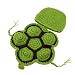 Tinksky Newborn Photography Baby Infant Newborn Handmade Crochet Beanie Hat Crochet Baby Photo Props (Green)