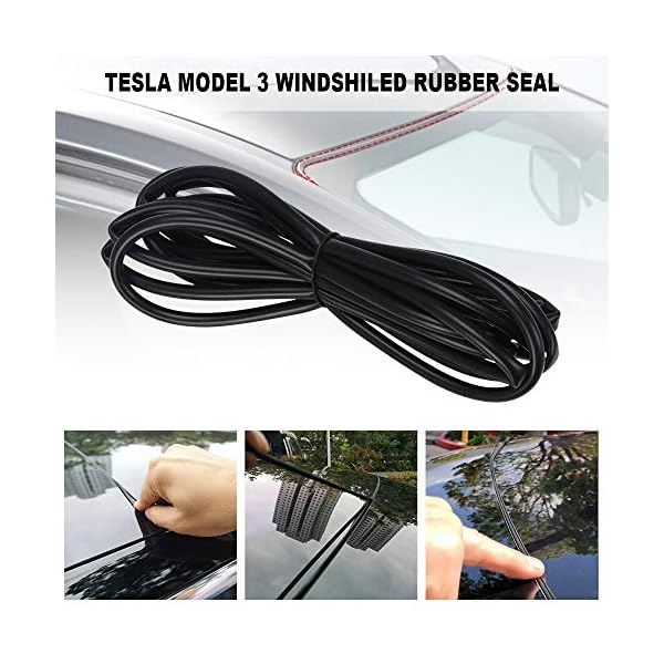 SUPAREE Kit de Reducción de Ruido de Viento para Parabrisas de Techo