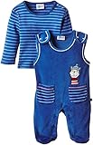 Eltern by Salt & Pepper Baby Boys E Playsuit Let's Fly Nicki Plain Crew Neck Long Sleeve Footies