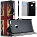 Produktbild Google Pixel Hülle, Yokata Vintage PU Lederhülle Flip Case mit Gemalt Motif mit Standfunktion Kredit Kartenfächer Brieftasche Magnet Cover + 1*Stylus Pen - UK 1