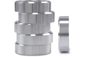 FLYINGWING Bisquette Saver for Bradley Smoker, ulepszona wersja drewniane podkładki dystansowe aluminiowe krążki grill (6 szt.)