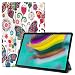 Produktbild HSKB Schutzhülle, Modedesign PU-Leder Standplatz-Fall-Abdeckung Case Cover für Samsung Galaxy Tab S5e 10.5 2019 T720 T725 Hülle Auto Sleep/Wake Up (C)