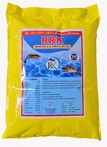 RRK Minerals and Amino ACIDS - Growth Booster for All Types of Fish. 10kg Bag