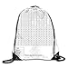 Produktbild GONIESA Fashion Unisex Gym Bag Drawstring Backpack Gym Bag Travel Backpack Search Results Small Drawstring Backpacks Women Men Adults
