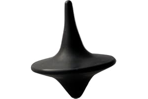 ShadowSpin Dark Precision Machined Spinning Top 303 Stainless Steel