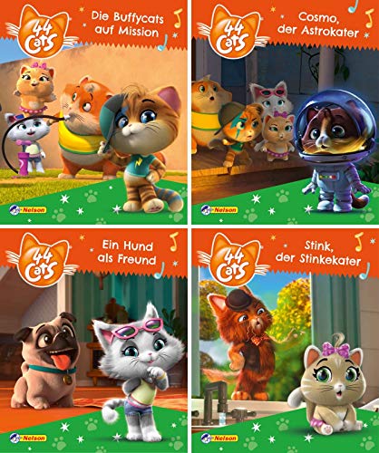 Preisvergleich Produktbild Nelson Mini-Bücher: 4er 44 Cats 1-4