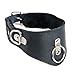 Produktbild TOP Qualität - HANDGEFERTIGTES LEDERHALSBAND mit ECHTEM LAMMFELL / Erotische Halsfessel -schelle für SM, BDSM und Bondage