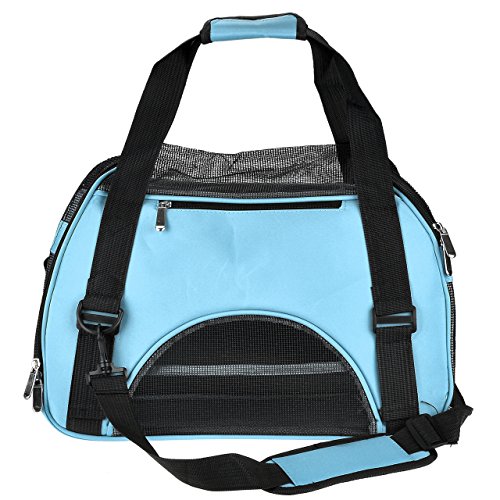 Mangostyle Borsa per Cani Borsa a Tracolla Confortevole per Cani e Gatti per Outdoor Escursione Pieghevole per