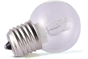 luckything Kleine Schraube Gap Pygmäenlampen, Backofenlampe E27 40W, Temperaturfest bis 500 ° C, Mikrowelle/Backofen Spezifische Leuchtmittel