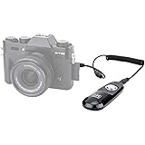 JJC Cavo di Scatto e Telecomando per Scatto Remoto per Fotocamera Fujifilm X-T5 X-T4 X-T3 X-T2 X-T1 X-H1 X-H2S X-H2 X-T30II X