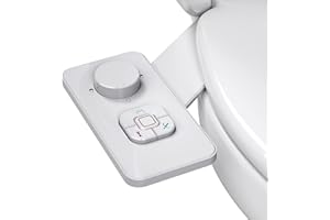 WRISIN Bidet Toilette Japonaise WC Bidet Douchette WC Double Buse Non Électrique Bidet Kit Complet