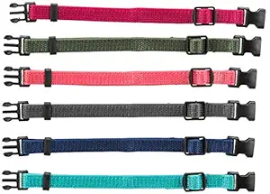 Trixie Puppy Collar - Set of 6 (Light Colors)