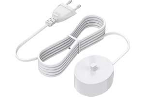 LIANSUM Caricatore spazzolino elettrico Oral B Modello 3757, Caricabatteria per Oral b Genius 8500/8900/9000N, iO6,iO5,iO4,Smart 4 4500/6 6000N, Pro 600/650/2500/Pro 3 390ON,Oral b Vitality Alimentatore