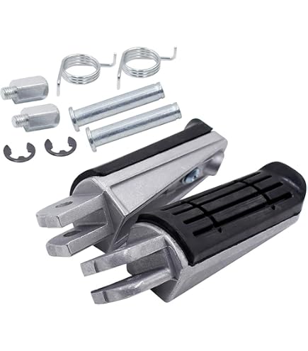 Highway Pegs Fußrastenhalter Schwarz, Paar, 72,60