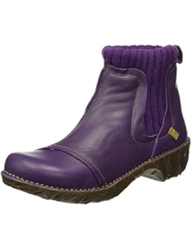 El Naturalista Damen Ne23 Soft Grain Purple / Yggdrasil Chelsea Boots