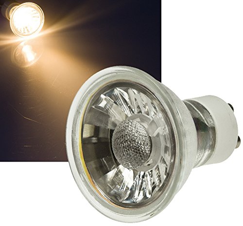 Preisvergleich Produktbild GU10 LED Strahler "H35 COB" Glas, warmweiß, 230lm