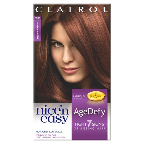 Nice'n'Easy Age Defy Permanent Hair Colour -  Medium Auburn Number 5R
