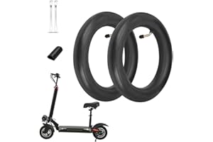 YHTSPORT 2 Pack of 10x3 Inner Tube Tires, 10 Inch Inner Tube Replacement Thicken Rubber Tyre, 255 * 80 Electric Scooter Inner Tube for KUGOO M4 Pro, Zero 10x, Dualtron Victor, Kaabo, Mini Scooter