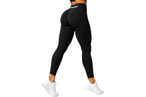 SMILODOX Leggings Damen Isalia, Shaped Fit Sport Hose, High Waist Booty Scrunch Leggings, Blickdicht, ideal für Fitness, Yoga, Alltag, Training & Freizeit - Eine Nummer größer bestellen