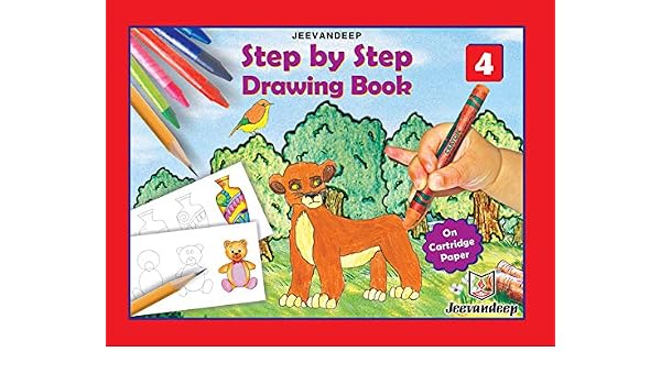 Buy Step By Step Drawing Book 4 Book Online At Low Prices In India Step By Step Drawing Book 4 Reviews Ratings Amazon In