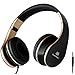 Produktbild Sound Intonieren I65 2015 New faltbar 3,5 mm Hi-Fi Stereo Over-Ear-Drehgelenk Tassen Kopfhörer, tragbar Stretch Headsets mit Ergonomie Wear Design Noise Cancelling, InLine-Lautstärkeregler Mikrofon, für PC/Smart Phone/iPhone 6/iPad/Samsung/PSP/iPod/MP3-Player/Android