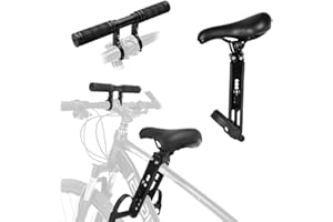 XEERUN Kids Bike Seat with Handlebar Attachment, Child bike seat, Front Mounted Bicycle Seats, Bike Seat for Kids Compatible with Mountain Bikes, for Children 2-5 Years Old