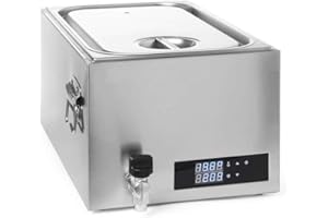 Sous Vide Tools Baño de Agua Compacto, 28 litros, Acero Inoxidable
