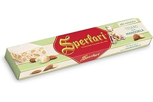 Sperlari - Touron Tendre, Nougat Tendre aux Amandes, Sans Gluten - 250 gr